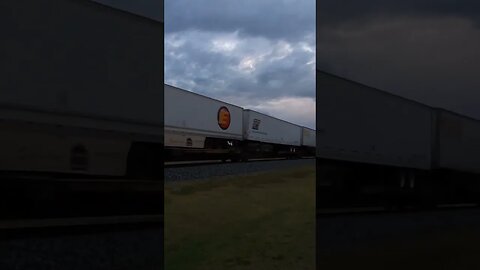Florida East Coast Railway FEC-107 May 22 2023 Daytona Beach Golf Club using GoPro 7 #railfanrob