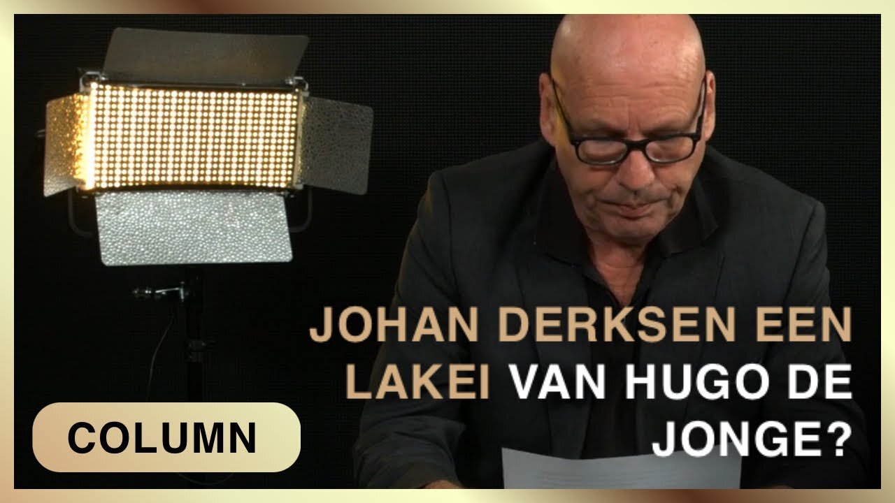 Column Ad Nuis – Johan Derksen lakei van vaccin-minister De Jonge?