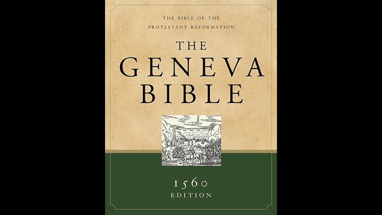 The Geneva Bible to celebrate my first Follower!