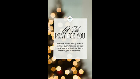 🎄 Are You Struggling This Christmas? Let Us Pray for You.