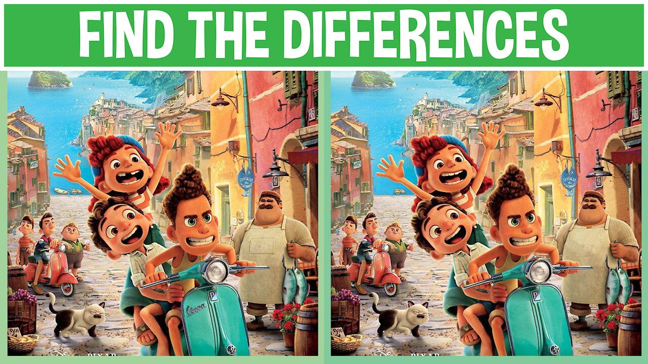 Puzzle Quiz Game | Find The Differences #5 Guess Special "LUCA"