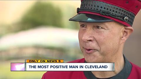 Meet the most positive man in Cleveland