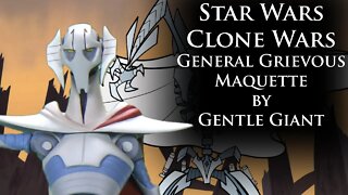 Star Wars Clone Wars General Grievous Maquette by Gentle Giant