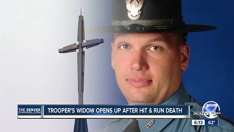 Fallen trooper's wife plans to spread ashes at Mount Falcon in honor of his birthday