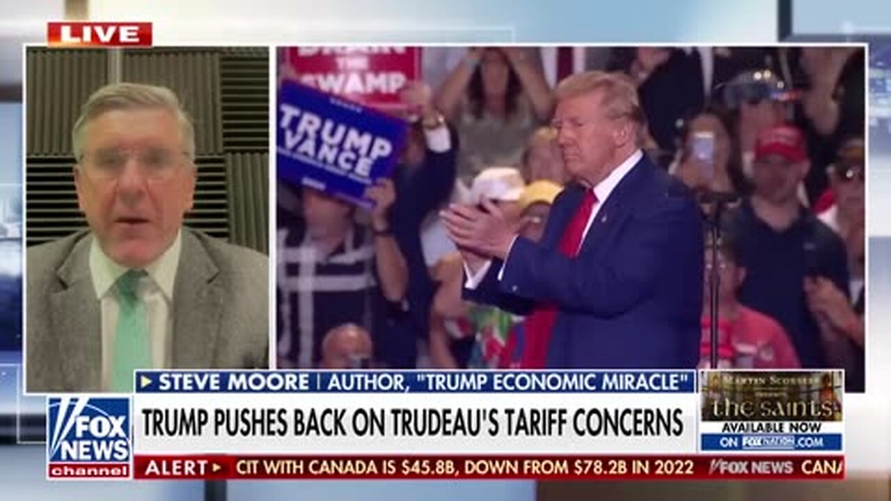 Trump & Trudeau Hold High-Stakes Tariff Talks
