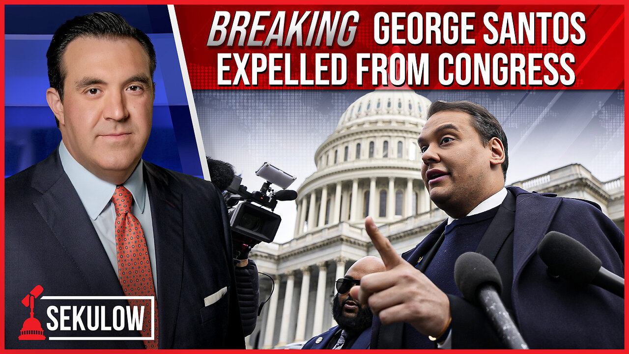 Breaking: George Santos Expelled From Congress