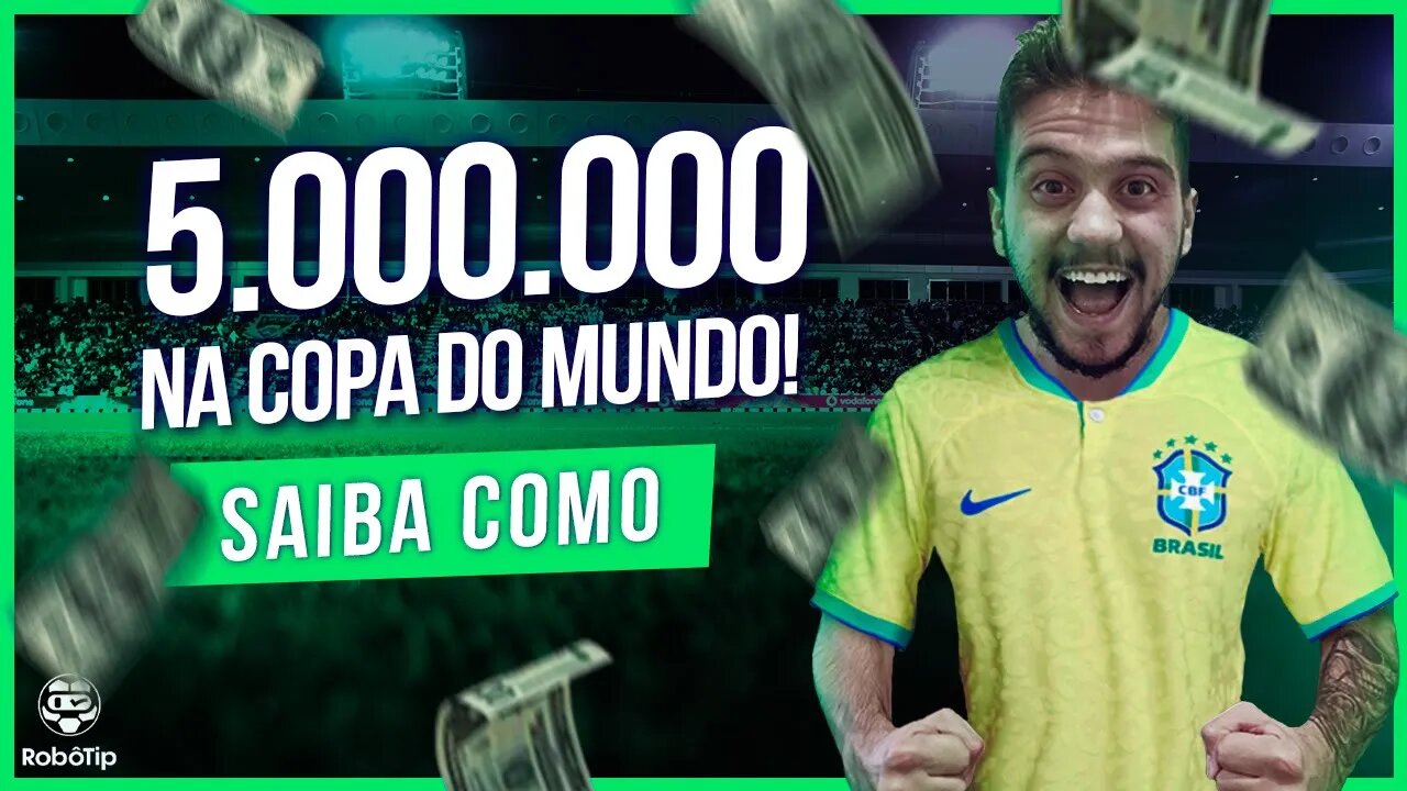 GANHE ATÉ 5 MILHÕES DE REAIS COM A COPA DO MUNDO 2022! (A bet365 ficou maluca!)