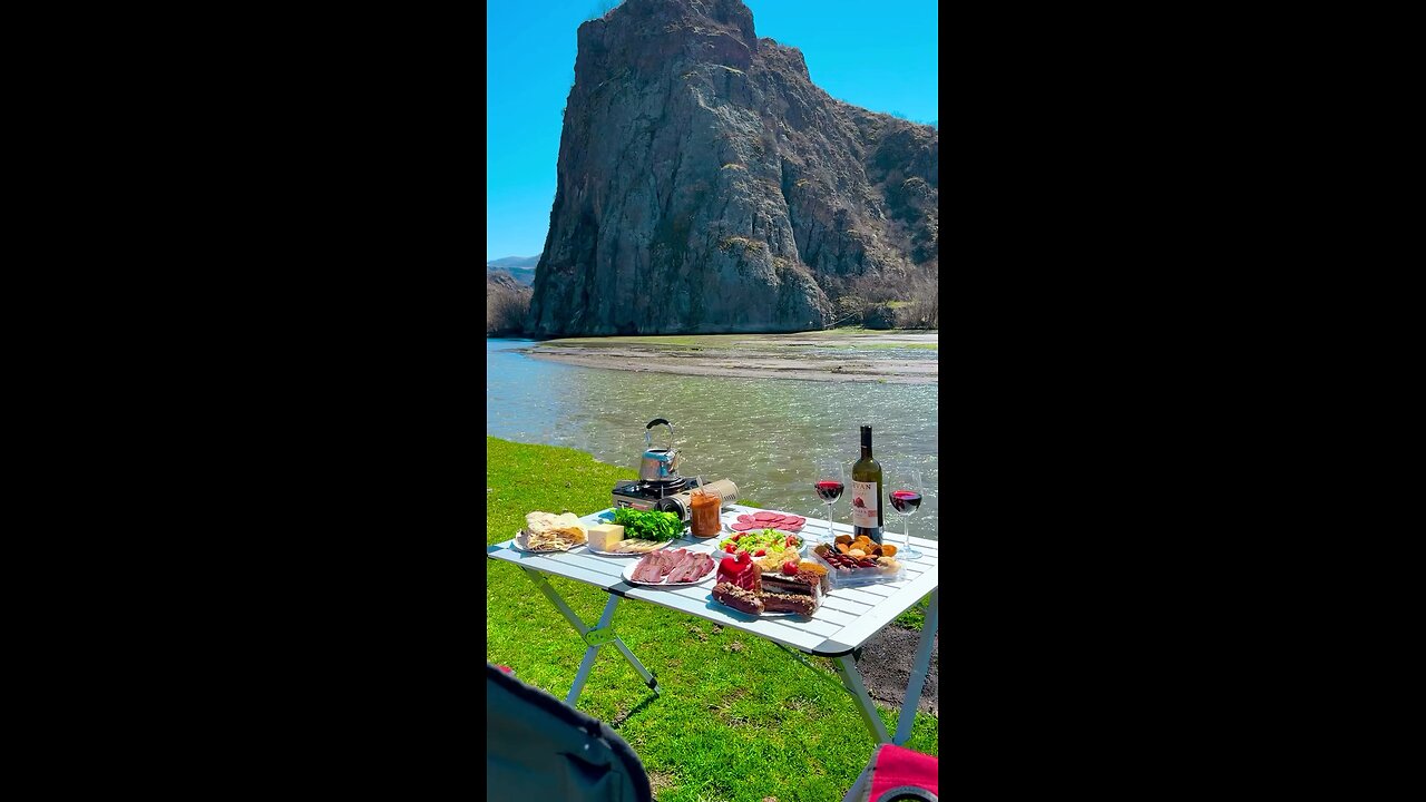 River and mountain