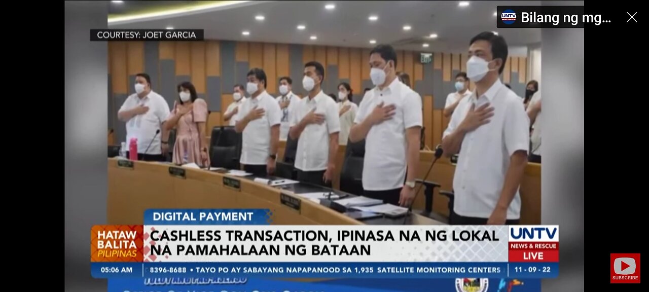 CASHLESS SYSTEM IN BATAAN