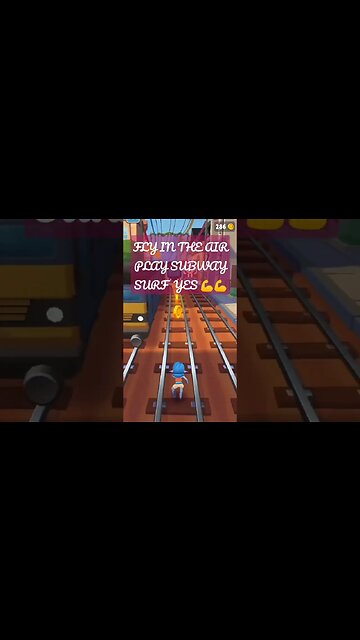 FLY IN THE AIR SUBWAY SURFACE