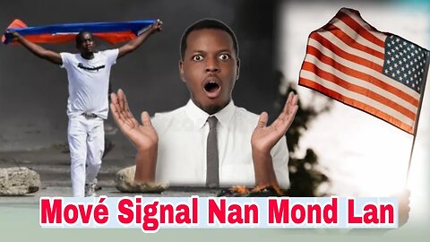 Flash!😳Mové Signal Nan Monde Lan /Sak Pa Byen Ranjé Kòw