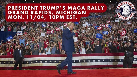 LIVE REPLAY: President Trump Holds Final 2024 Campaign Rally in Grand Rapids, MI | 10-04 10PM EST