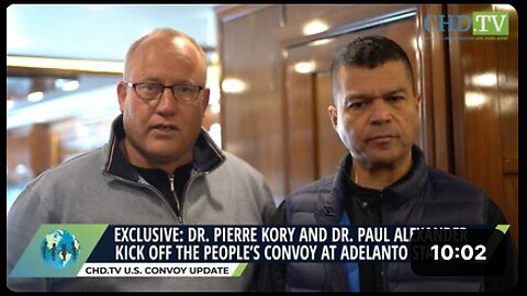 EXCLUSIVE: Dr. Pierre Kory + Dr. Paul Alexander Kick Off U.S. People's Convoy