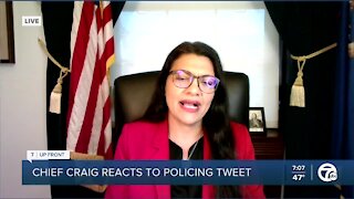 Tlaib speaks on COVID-19 and other issues in 7 UpFront