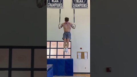 D1 Gymnast tries slow gymnastics #gymnast #olympics #calisthenics #gymnastics #sports #gym