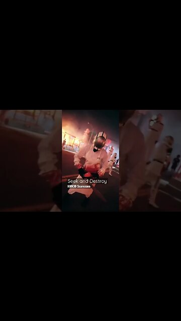 SCARIEST HHN SCAREZONE EVER?? 👻🤯 #shorts