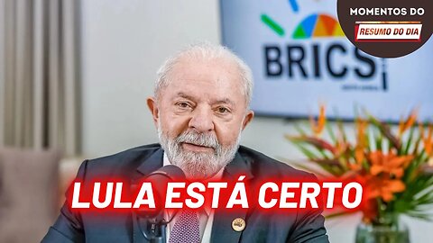 Lula diz : Derrotar o " neocolonialismo verde", na cúpula dos BRICS | Momentos do Resumo do Dia