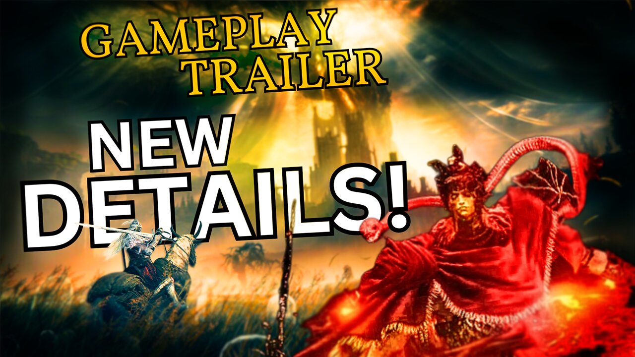 CRAZY New Gameplay! SHADOW of The ERDTREE Trailer BREAKDOWN | NEW Weapons, DLC Story Details!