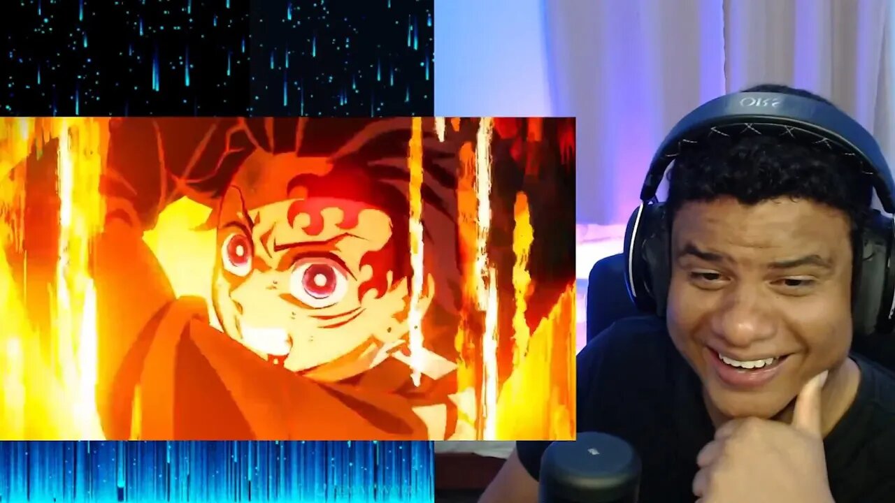 REAGINDO A TANJIRO NO MODO BERSERK! | React Anime Pro