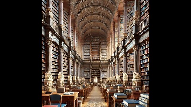 The Infinite Library: Endless Knowledge: