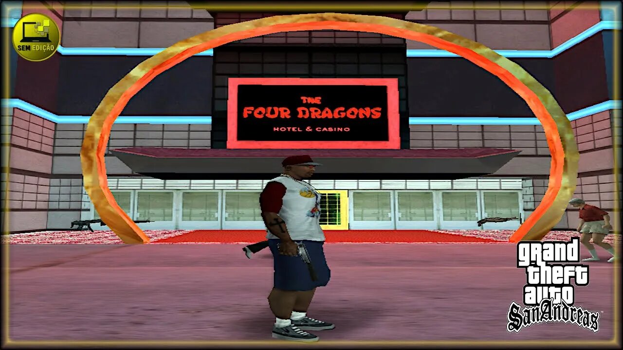 GTA SAN ANDREAS PC DUBLADO PT BR COM GRÁFICO DE PLAY 2 #41 #semedissaum #GTA #pc