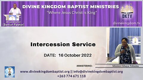 Intercession Service (16/10/22)