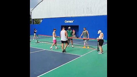 In Mexico, a pickleball player knocked out a member of the opposing team once the game had ended