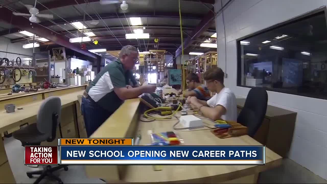 First technical high school opens in Pinellas Co.