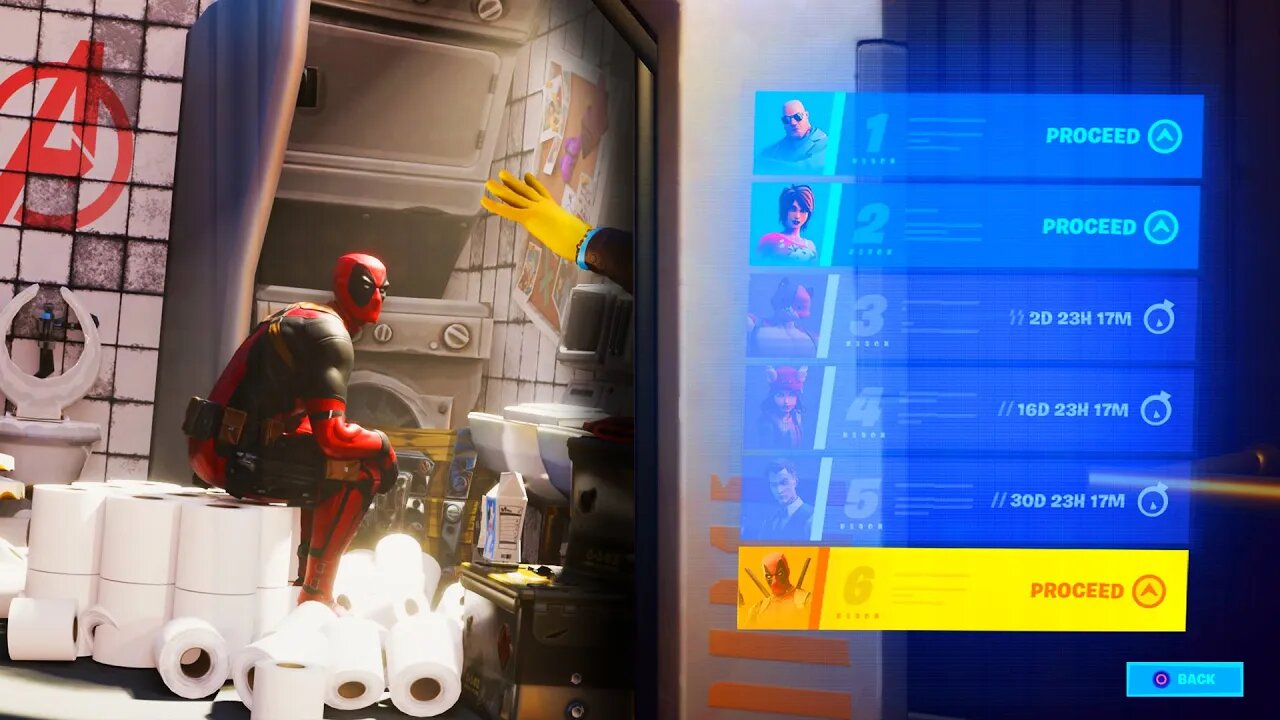 *NEW* DEADPOOL Skin Section UNLOCKED in Fortnite!..