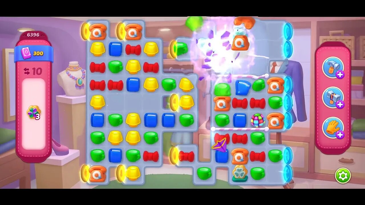 Playrix Homescapes Gameplay Walkthrough Level 6396