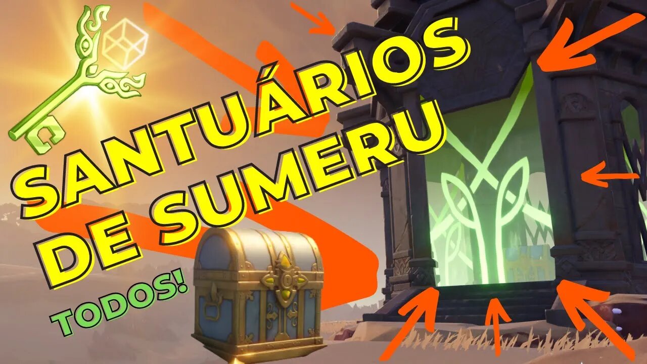 Todos os santuários das profundezas de Sumeru - Genshin Impact