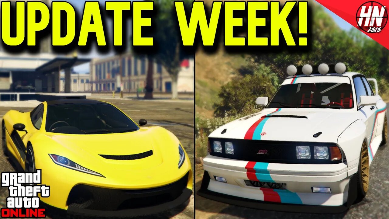 GTA Online Update Week - Sentinel Widebody + HUGE Business Discounts