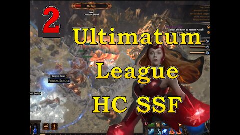 Path of Exile | Ultimatum League SSF Act 3 Part 2 | Lightning Cold Elemental Witch