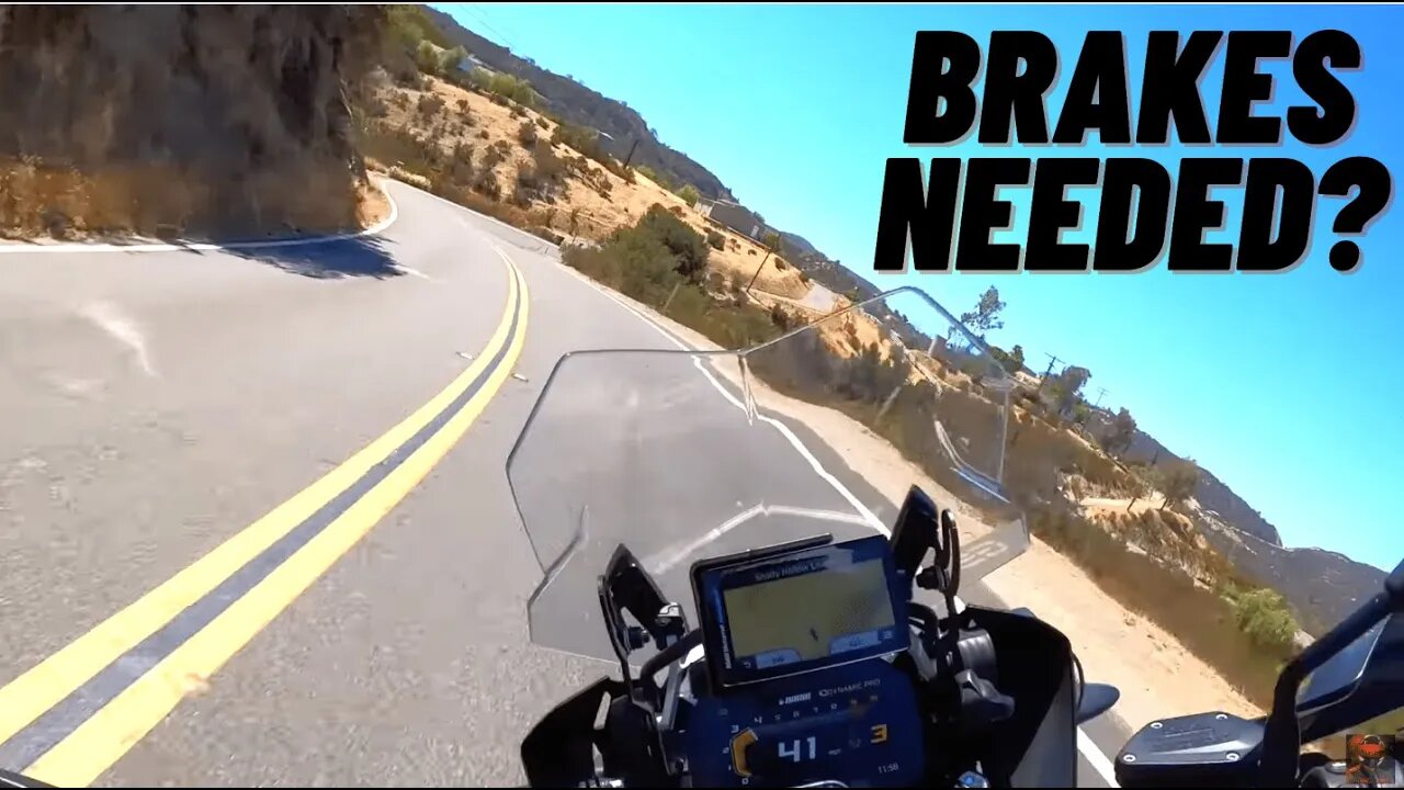 Do You Have To Use The Brakes In The Twisties?
