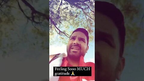 Call out the gratitude when you feel it immediately! #askabhinav