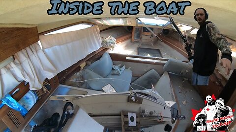 12 gauge shotgun vs boat (inside view)