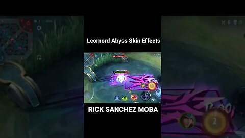 Leomord Abyss Skin Effects