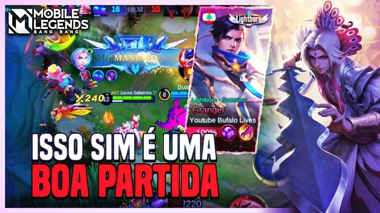 Caí Contra o BÚFALO e Foi Uma Ptzaça | MLBB