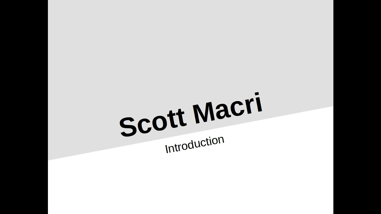 Intro to Scott (Ep. 9)