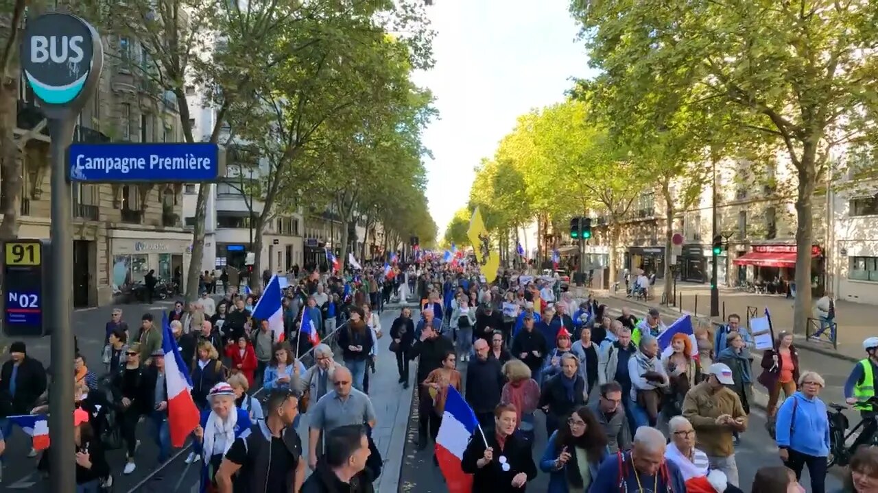 Rendez-vous de la Résistance, place du 18 Juin 1940 à Paris le 08 Octobre 2022 - Vidéo 3