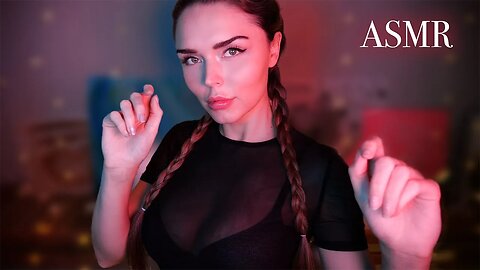 ASMR | Tingly Face Touching with Whispers ✨