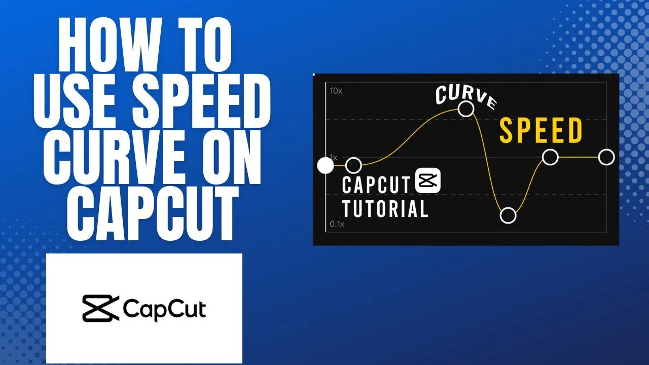 How to use speed curve in capcut?