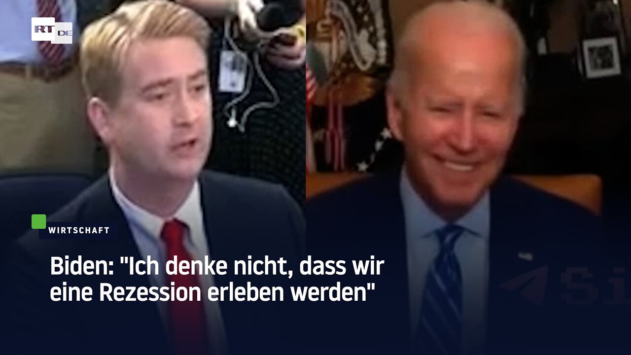 Biden: "Ich denke nicht, dass wir eine Rezession erleben werden"