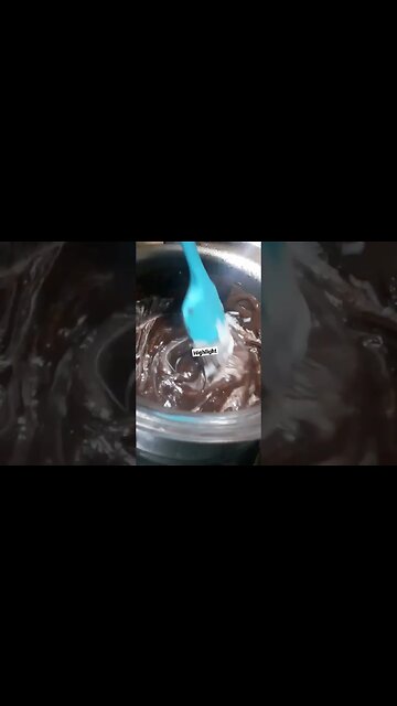 Creamy fudge chocolate ganache #shorts #ytshorts #viral #viralreels #trending #happycookingtoyou