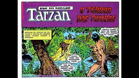 TARZAN FORMATINHO 81 A o terror das tumbas #gibi #comics #quadrinhos #hitorieta #museusogibi