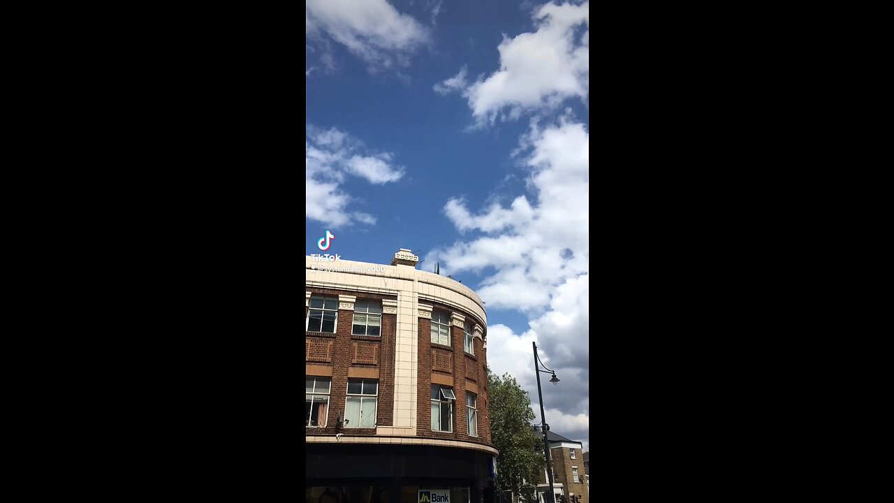 Airplane Flying Over The Academy Brixton #Airplane #Brixton