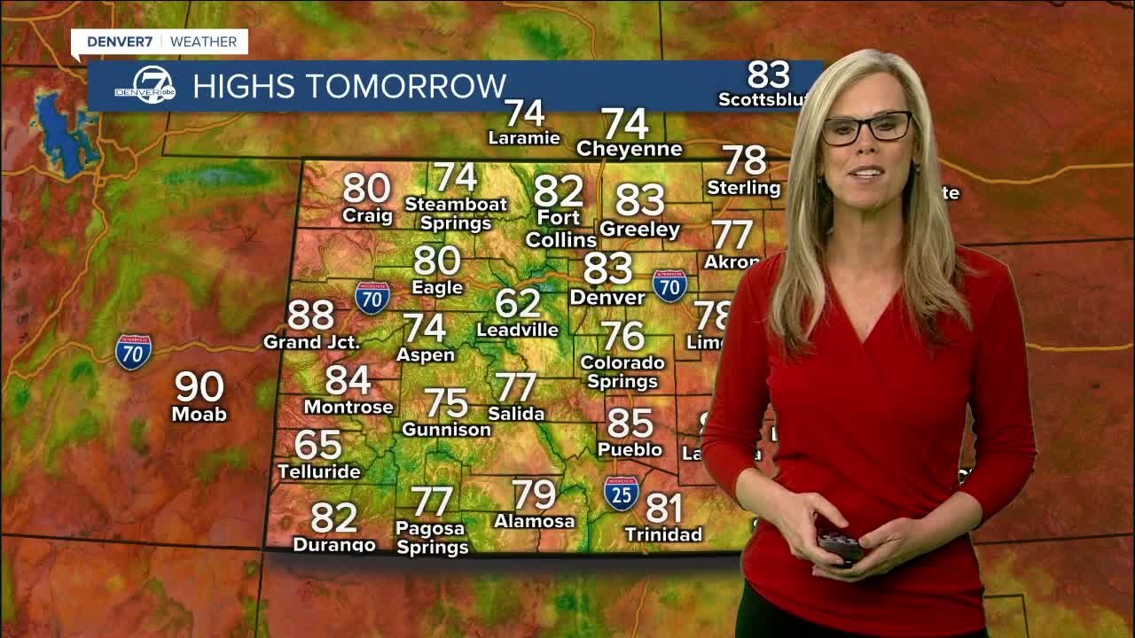 Wednesday afternoon forecast update