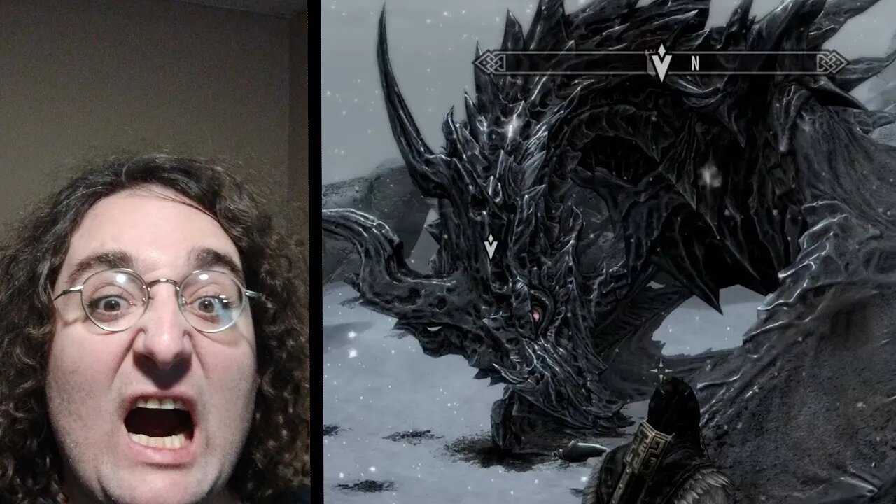 Lets Play Elder Scrolls Skyrim- We fight Alduin the World Ender! : o (158)