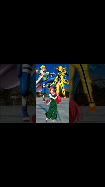 Naruto Lawan Minato Lawan Khusina.#shorts