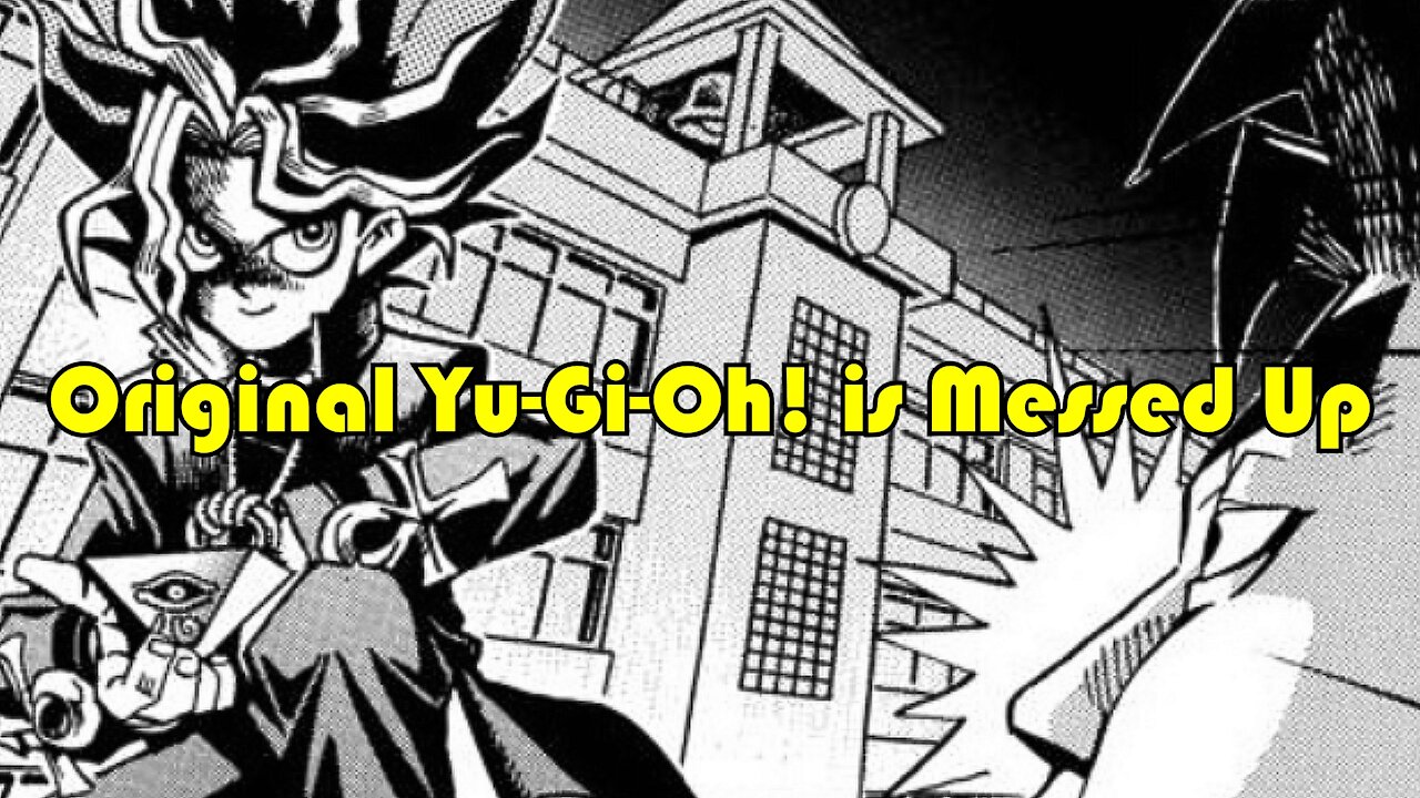 Original Yu-Gi-Oh! is Messed Up - TheMangaBrah